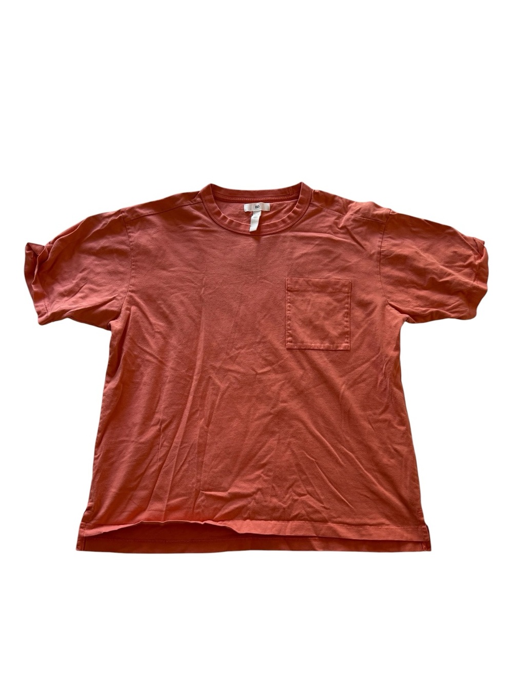 bp Men's Short Sleeve Pocket Tee in Peach